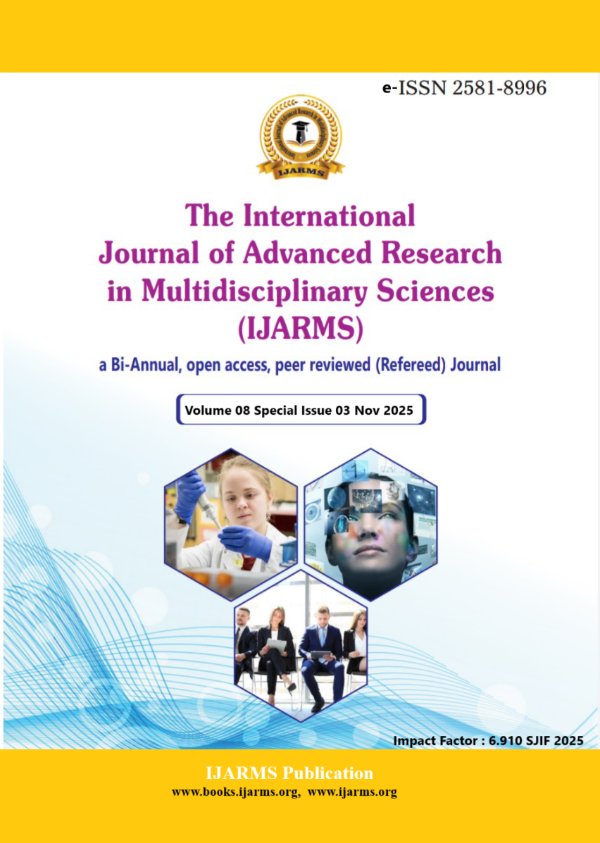 					View Vol. 8: Special Issue 02, "Developed India @ 2047 – An Initiative to Transform the Nation " Nov 2025
				